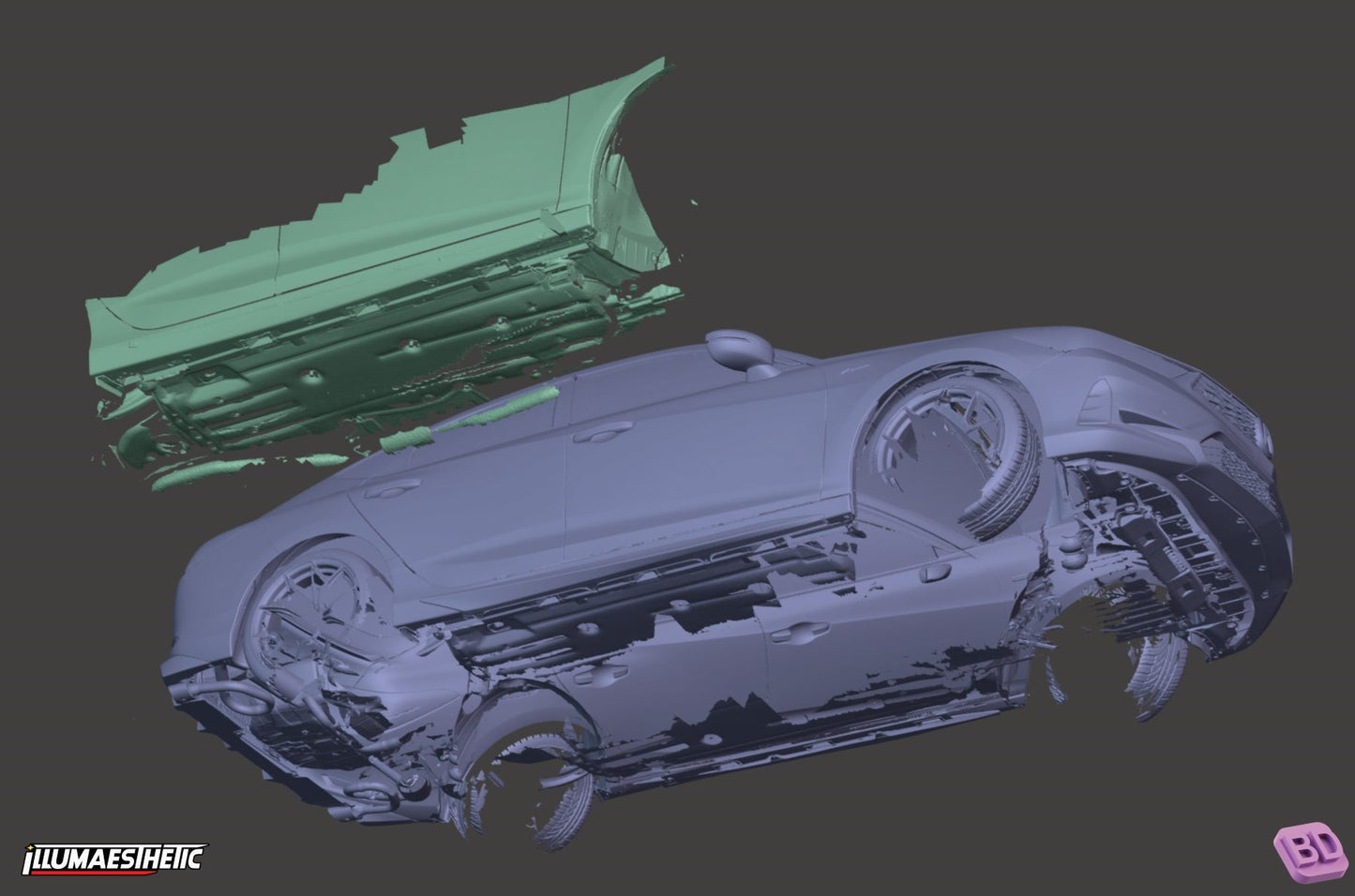Acura Integra (DE4) 3D Scan (2021+)