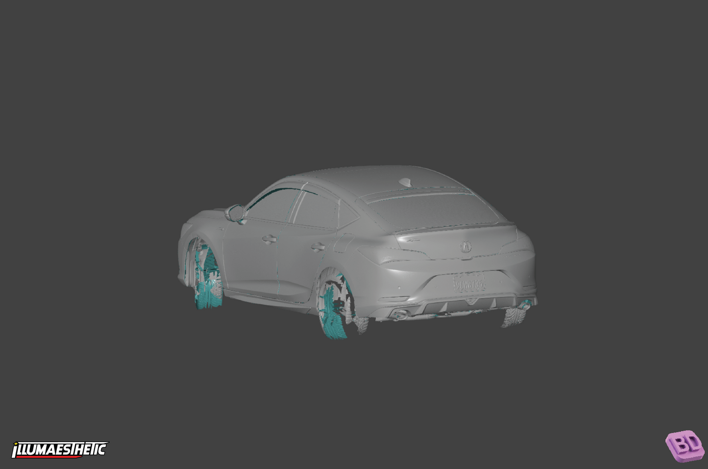 Acura Integra (DE4) 3D Scan (2021+)
