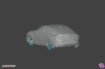 Acura Integra (DE4) 3D Scan (2021+)