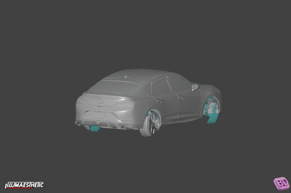 Acura Integra (DE4) 3D Scan (2021+)