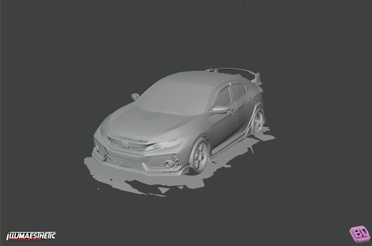 Honda Civic Type R (FK8) 3D Scan (2017-2022)
