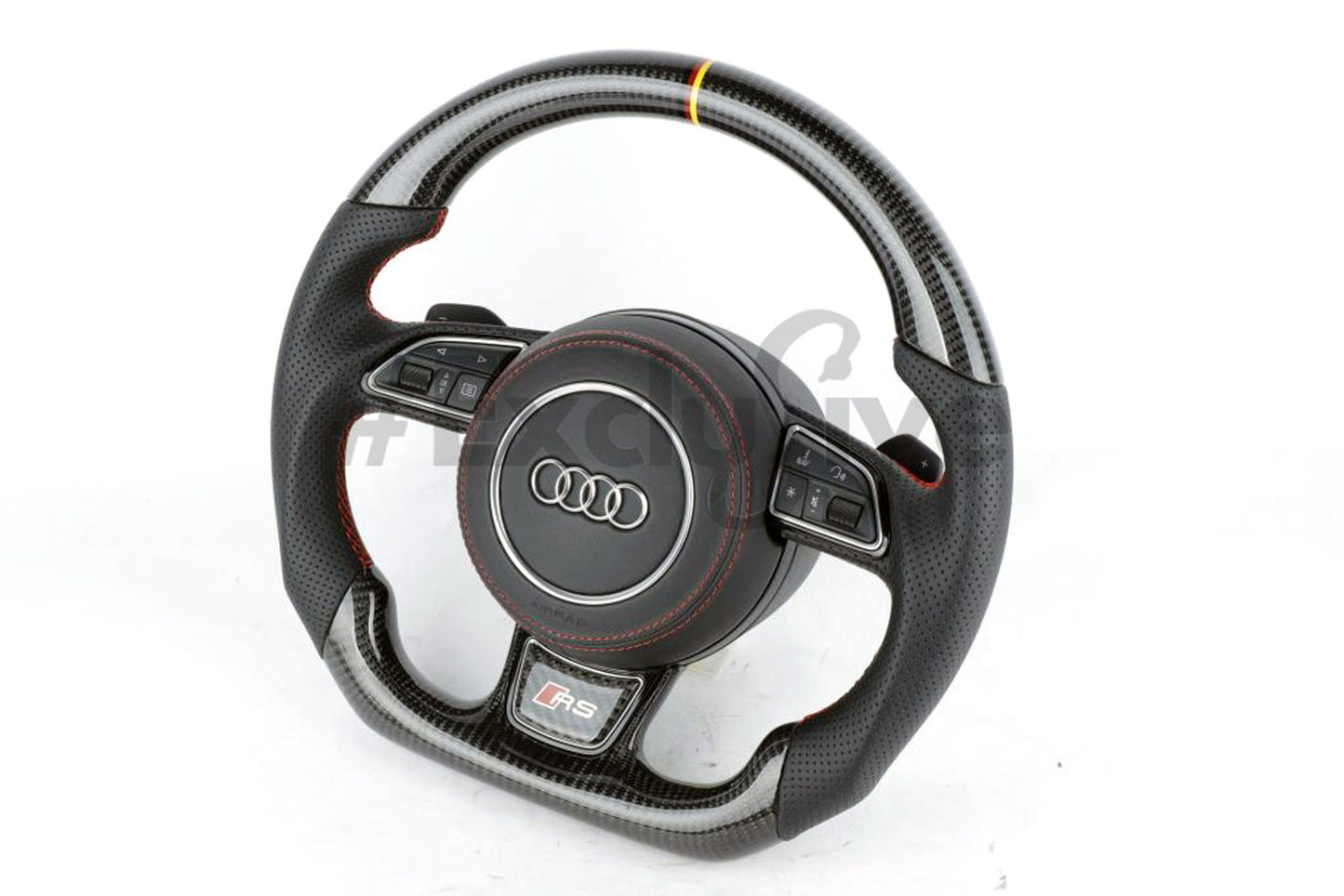 2012-2018 Audi A3 / A4 / A5 / A6 / A7 / A8 / S3 / S4 / S5 / S6 / S7 / S8 / RS7 Custom Steering Wheel by Exclusive Steering