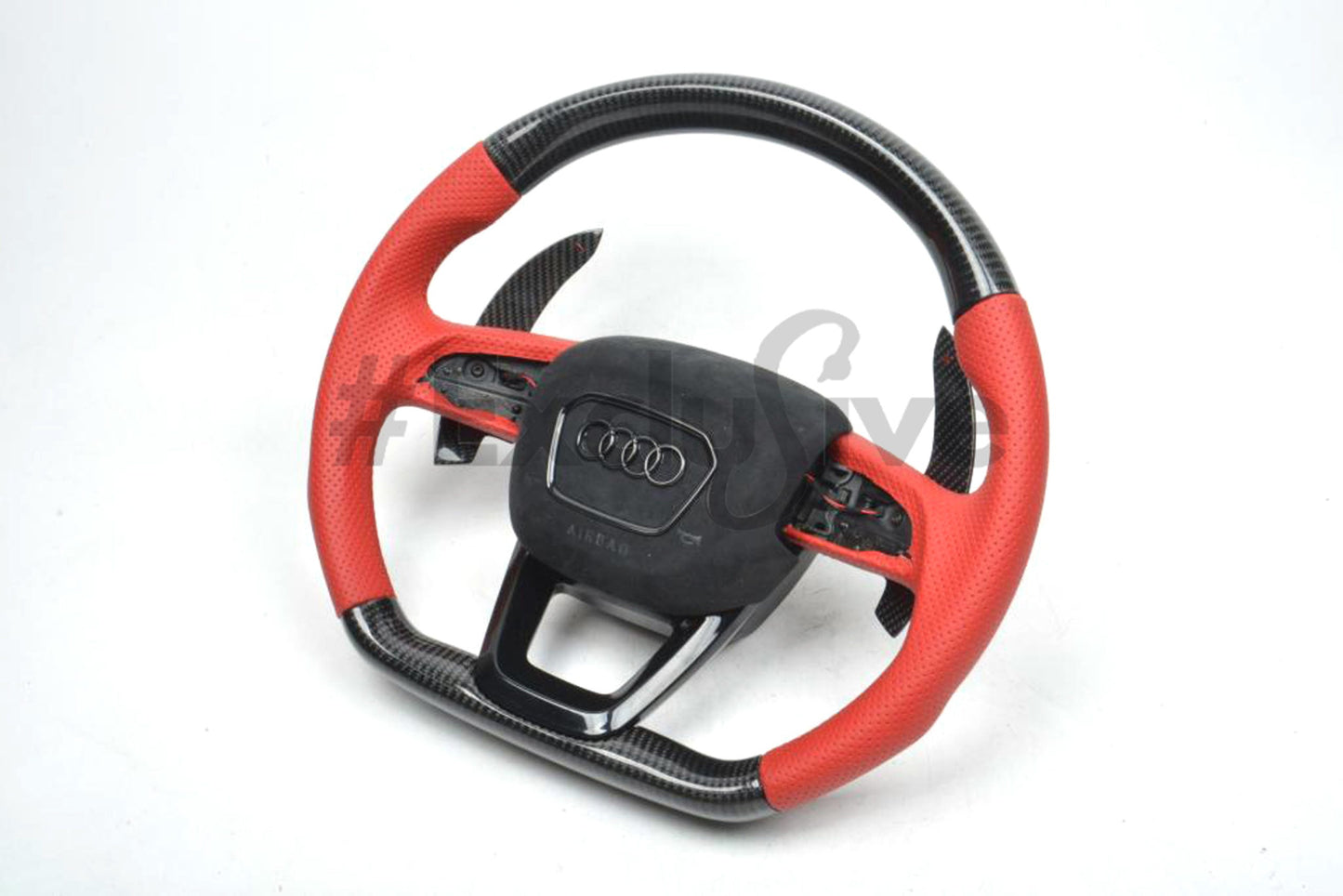 2016-2024  Audi Q3 / Q5 / Q7 / Q8 / SQ5 / SQ7  |   Custom Steering Wheel by Exclusive Steering for