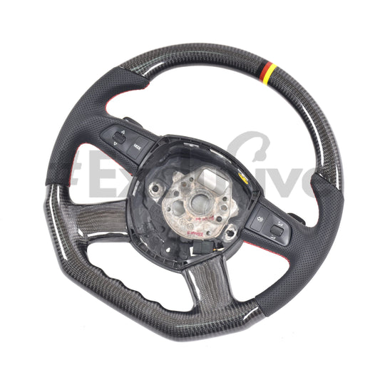 Audi A3, A4, A5, A6, & Q7 Custom Steering Wheel by Exclusive Steering