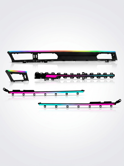 Audi A6 / A6L C8 Interior 64-Color Active Symphony Rainbow LED Ambient Light Kit 2019 - 2024
