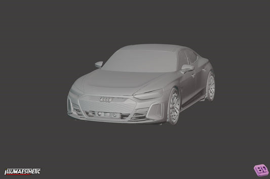 Audi e-tron GT 3D Scan (2022+)
