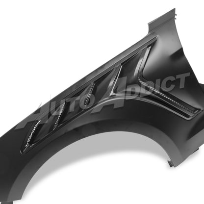 2018-2023 Mustang S550 EcoBoost/GT Type-GTD Aluminum Fenders w/ Functional Vent (Pair)