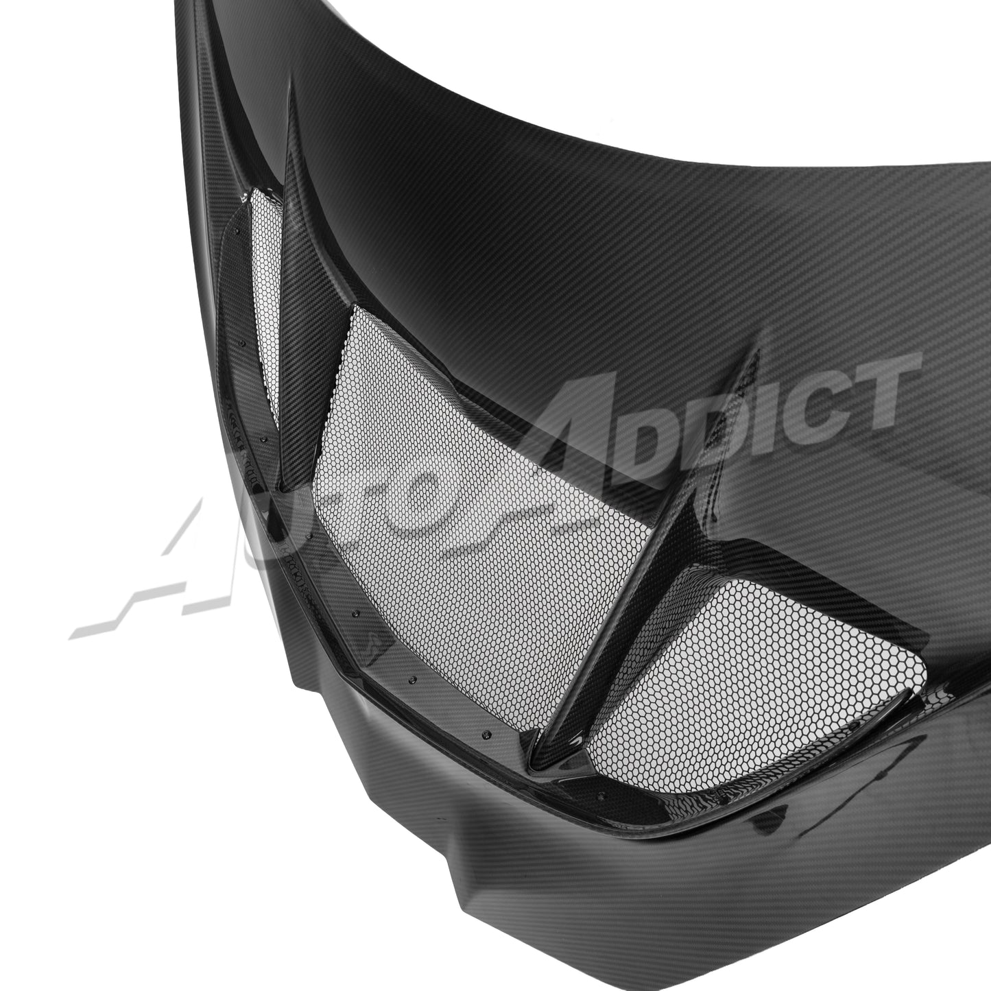 2025-2026 C8 ZR1/ZR1X ZTK Type-OEM Hood Functional Dry Carbon Fiber Double Sided 6PCS Kit