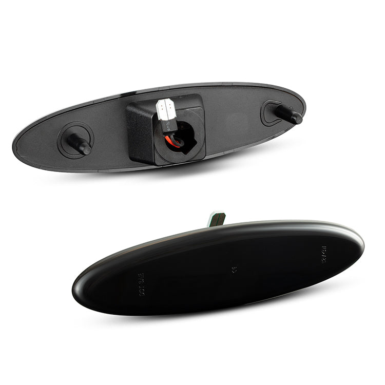 1997-2004 Corvette C5 Rear Bumper Smoke Lens Red LED Side Markers