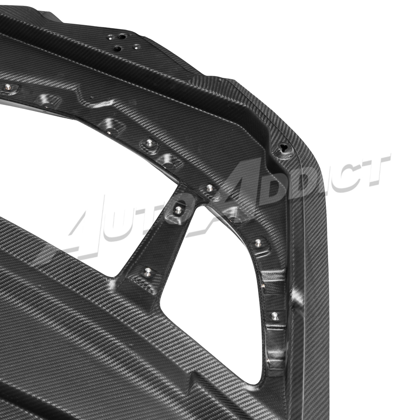 2025-2026 C8 ZR1/ZR1X ZTK Type-OEM Hood Functional Dry Carbon Fiber Double Sided 6PCS Kit