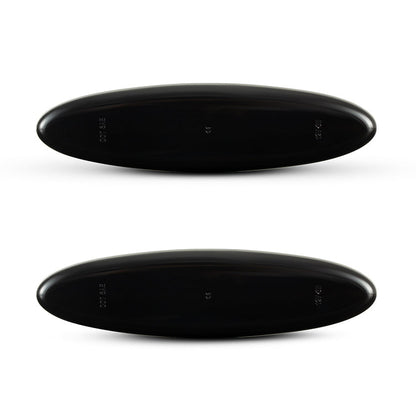 1997-2004 Corvette C5 Rear Bumper Smoke Lens White LED Side Markers