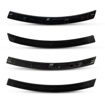 2014-2019 Corvette C7 Smoke Lens White Dynamic Animation LED Side Markers Set
