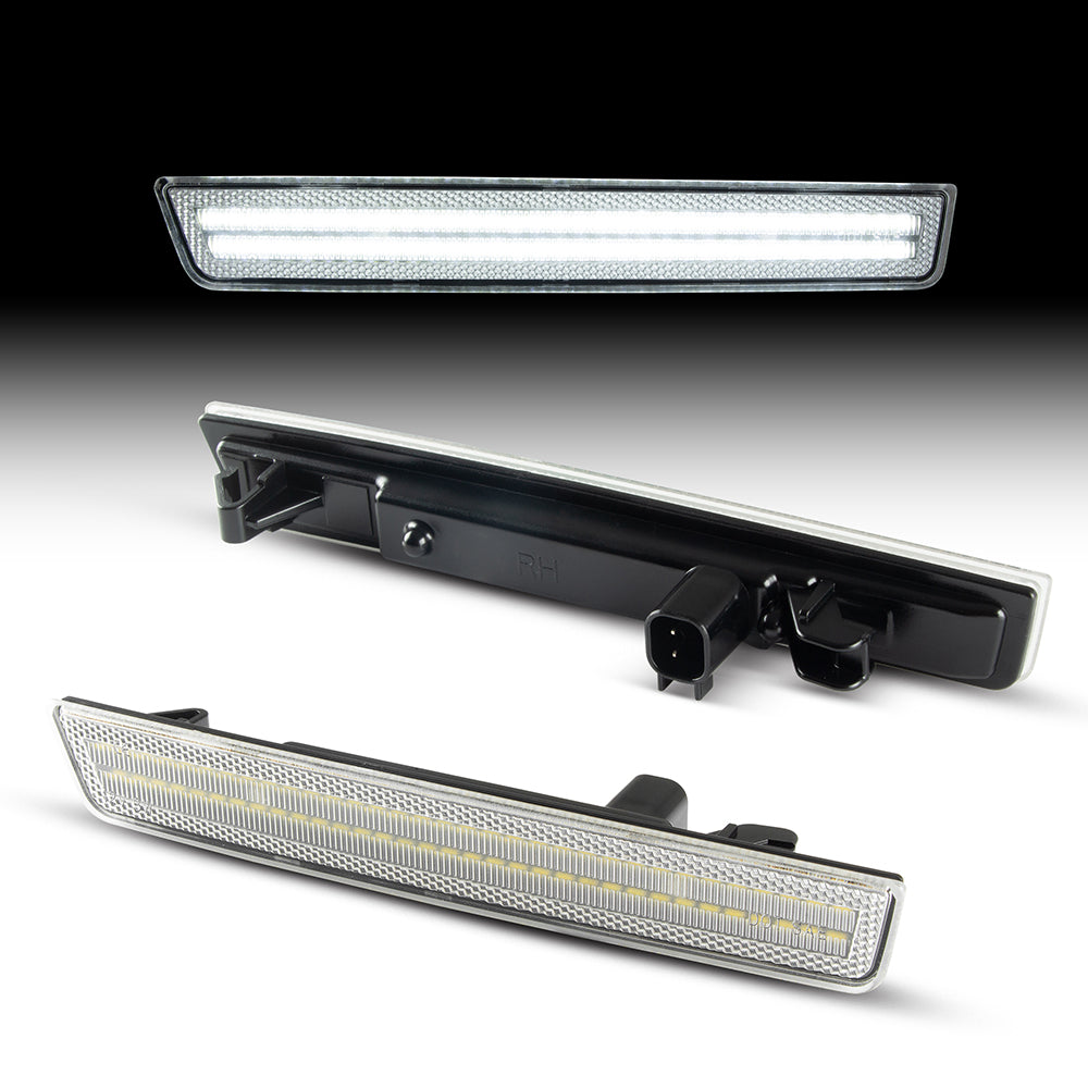 2015-2024 Dodge Challenger Clear White LED Side Markers