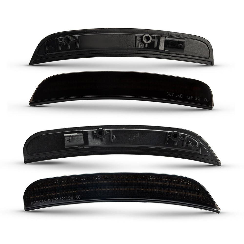 2015-2024 Dodge Charger Smoke White LED Side Markers