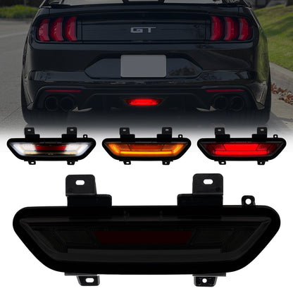 2018-2023 Mustang S550 Rear Diffuser Reverse Light LED Smoke Lens