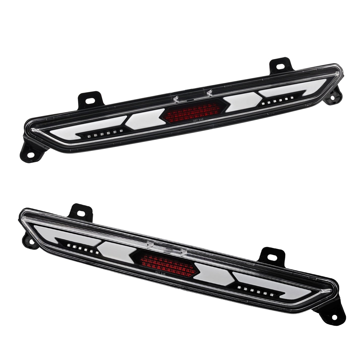 2024-2026 Mustang S650 Rear Diffuser Reverse Light LED Clear Lens