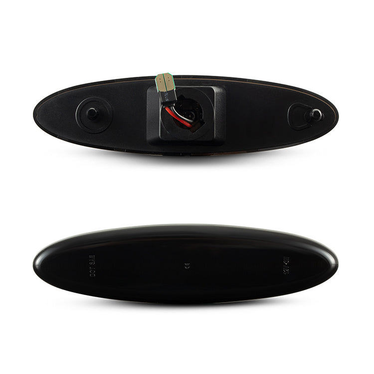1997-2004 Corvette C5 Rear Bumper Smoke Lens Red LED Side Markers