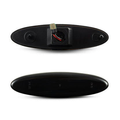 1997-2004 Corvette C5 Rear Bumper Smoke Lens Red LED Side Markers