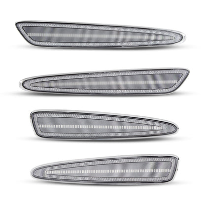 2005-2013 Chevrolet Corvette C6 Clear White LED Side Marker