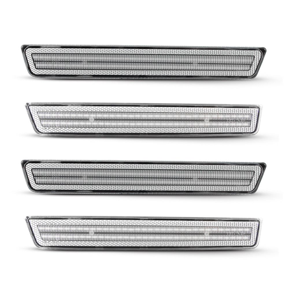 2015-2024 Dodge Challenger Clear White LED Side Markers