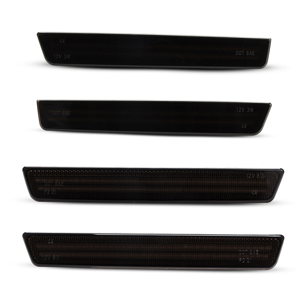 2015-2024 Dodge Challenger Smoke White LED Side Markers