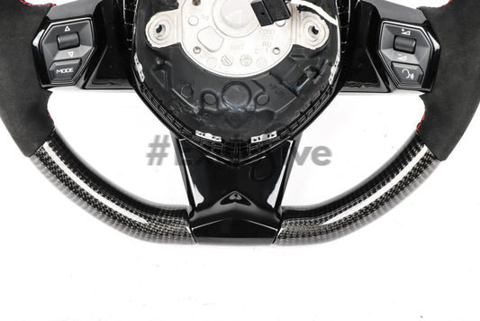 Lamborghini Avantador Custom Steering Wheel by Exclusive Steering