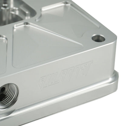 Billet B Series Vented Valve Cover Baffle B16 B18 AN10 For Honda Acura DOHC Vtec