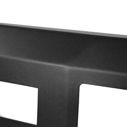 2011-2016 Ford F-150/F-250 Black Heavy Duty Steel Front Bumper w/ LED Light Ports