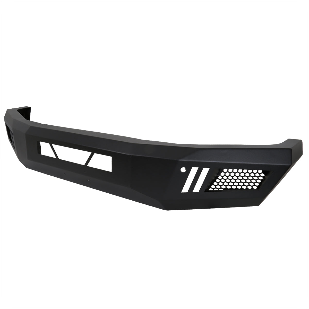 To1000404 2014-2021 Toyota Tundra Black Heavy Duty Steel Front Bumper w/ LED Lig ...