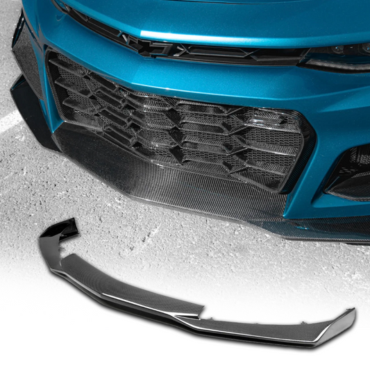 2017-2023 CAMARO ZL1 1LE CARBON FIBER FRONT CHIN SPLITTER