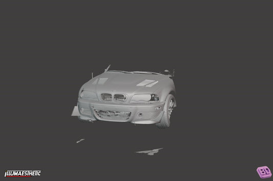 BMW M3 (E46) 3D Scan (2000-2006)