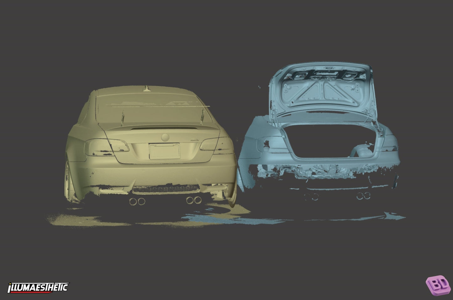 BMW M3 (E92) 3D Scan (2007-2013)