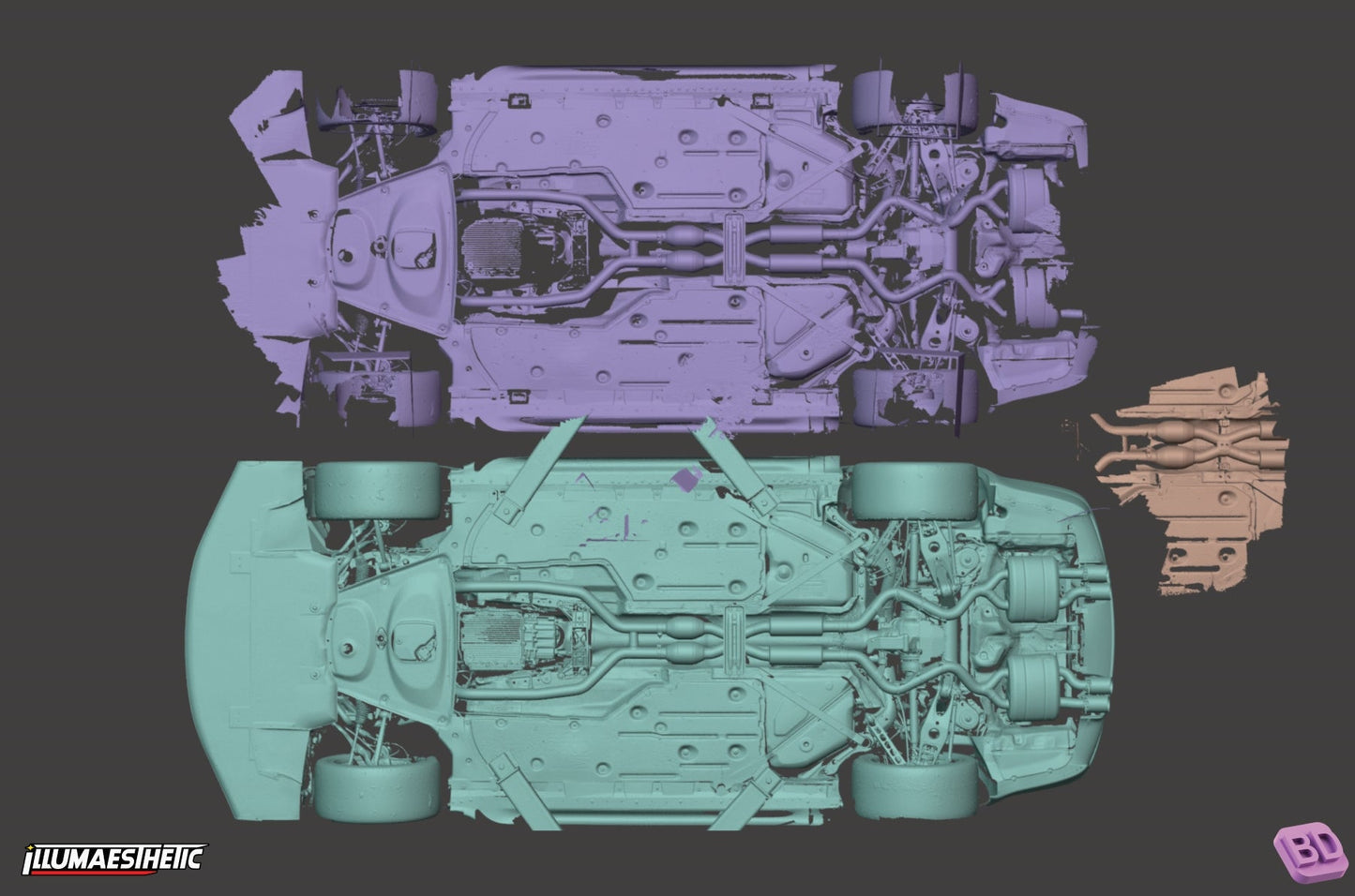 BMW M3 (E92) 3D Scan (2007-2013)