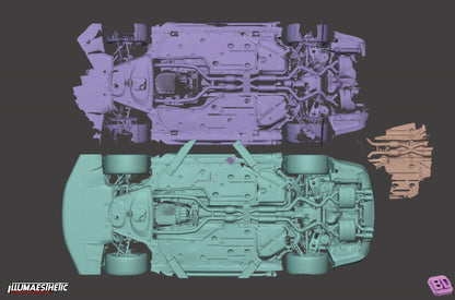 BMW M3 (E92) 3D Scan (2007-2013)