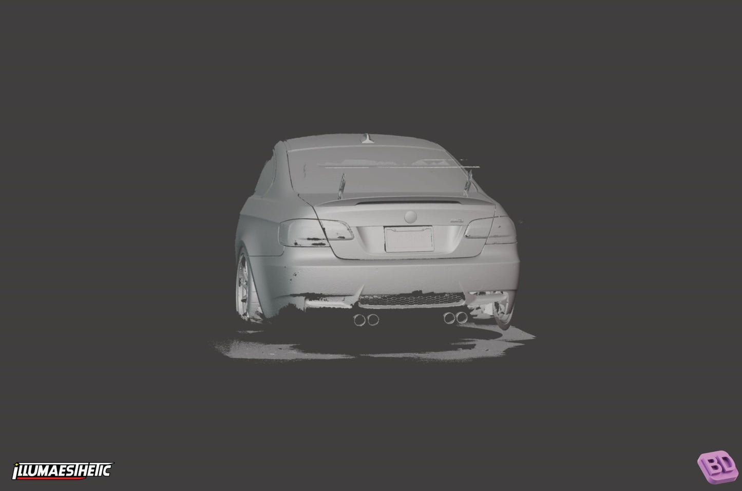 BMW M3 (E92) 3D Scan (2007-2013)