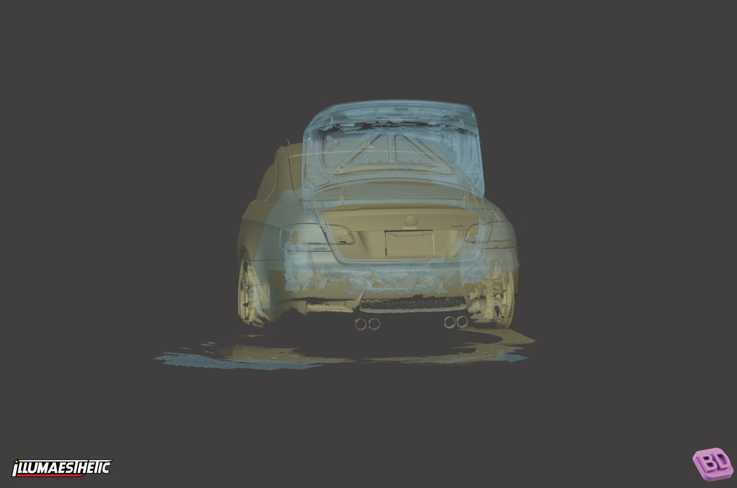 BMW M3 (E92) 3D Scan (2007-2013)