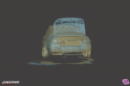 BMW M3 (E92) 3D Scan (2007-2013)