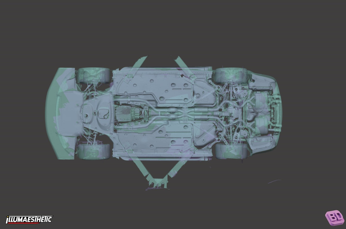 BMW M3 (E92) 3D Scan (2007-2013)