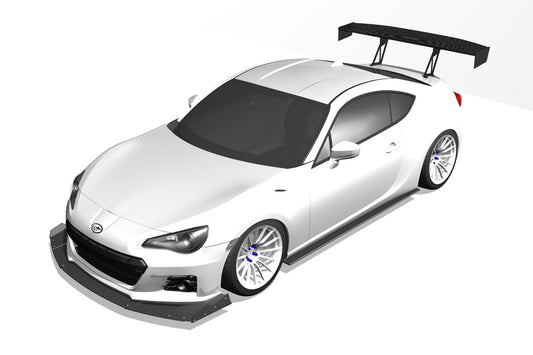 Front Splitter –  Subaru BRZ (ZN6/ZC6, 2012-2016)