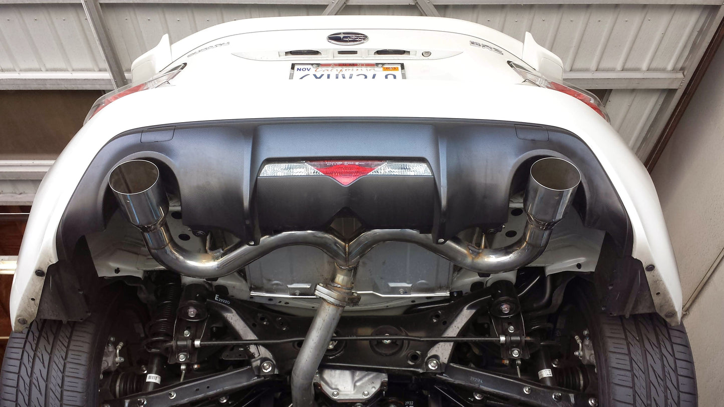 Tsudo Race CatBack Exhaust for Scion FRS FT86/ Subaru BRZ Lightweight