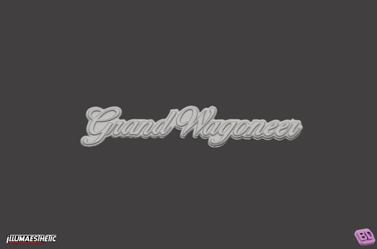 Jeep Grand Wagoneer (SJ) 3D Scan (1984-1991)