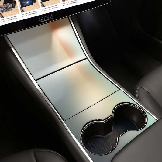 Beachy Gradient | Tesla Center Console Wrap Kit | Model Y ’19-20