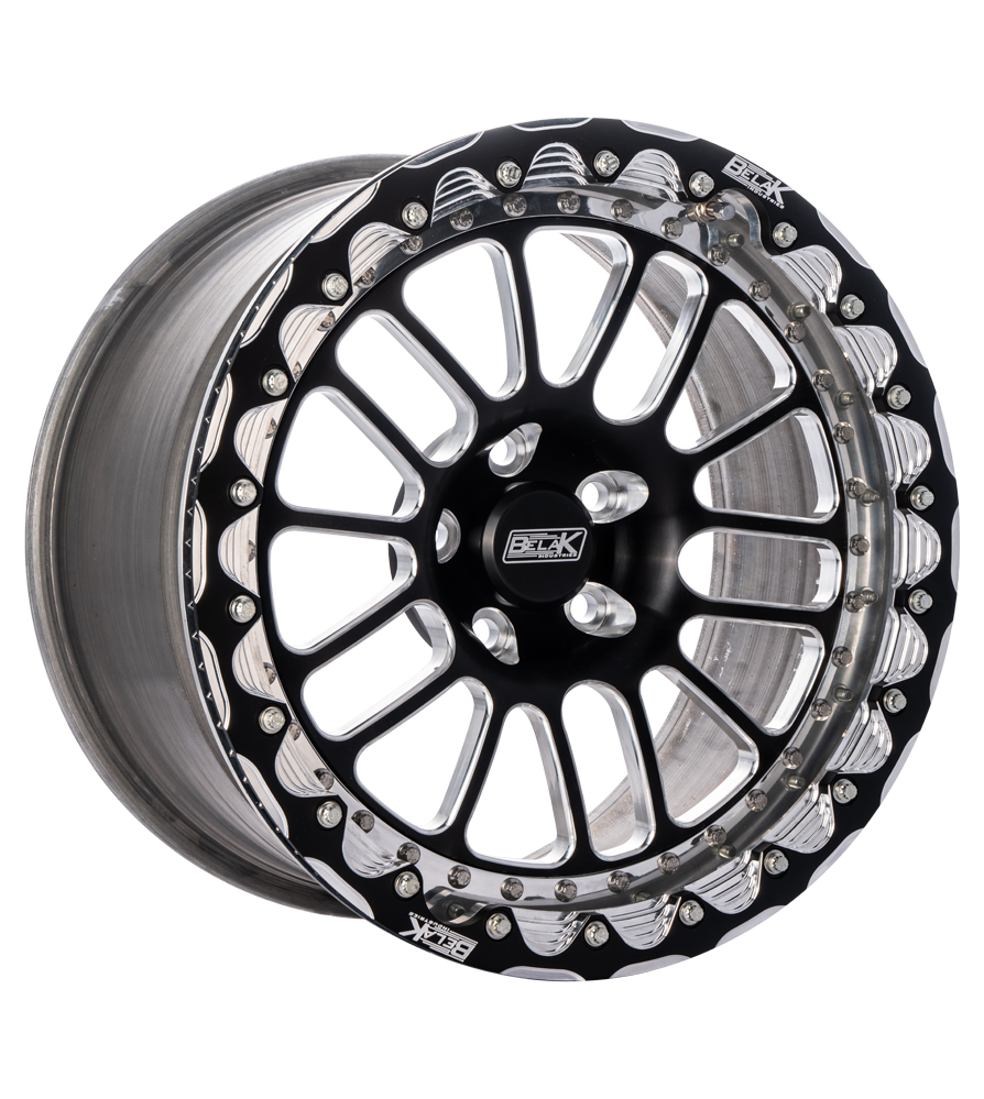 Belak Wheels Series 2 -15x8.5in / 5in Backspace - Single Beadlock