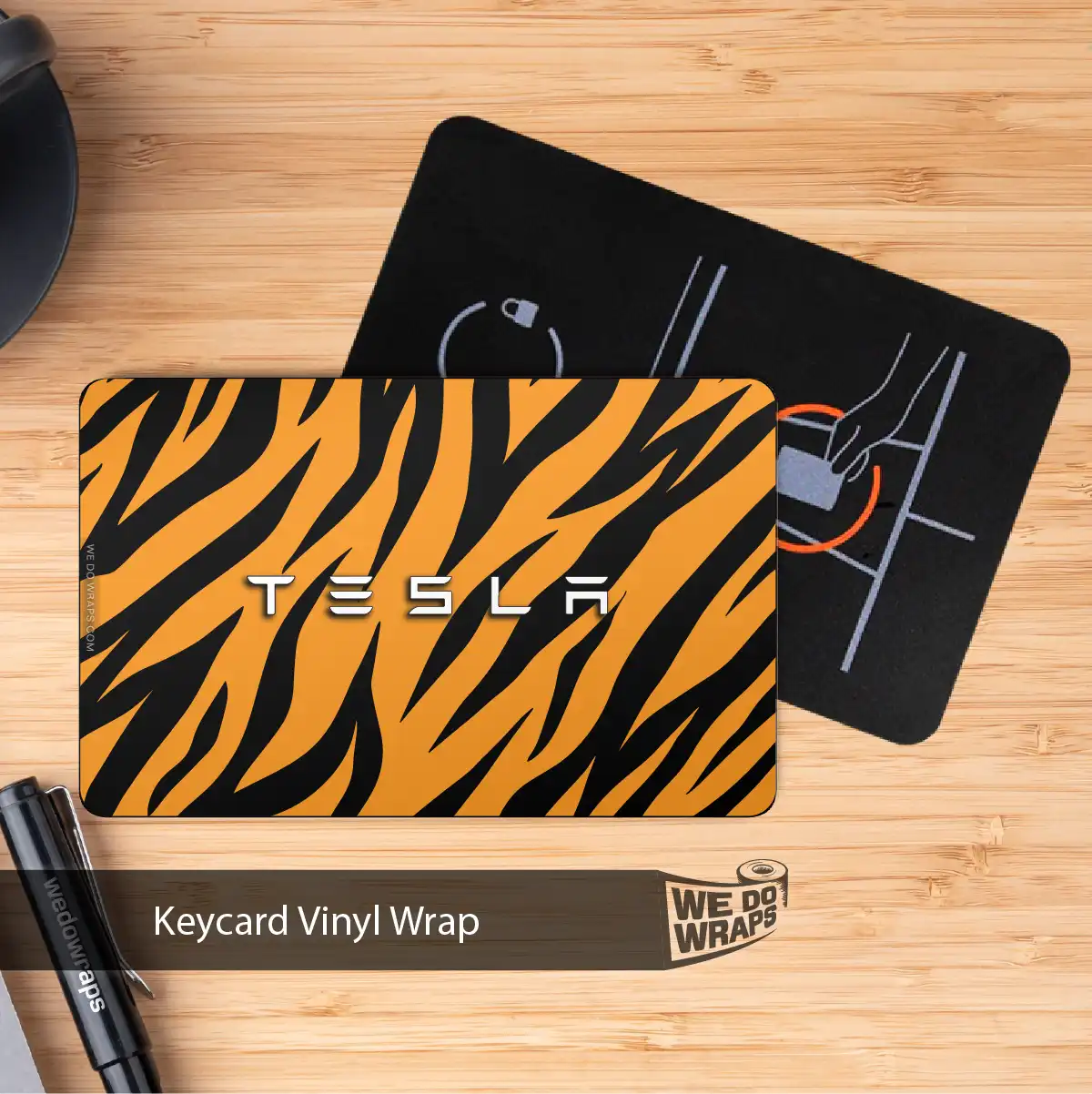 Bengal Tiger Fur | NFC Key Card Wrap