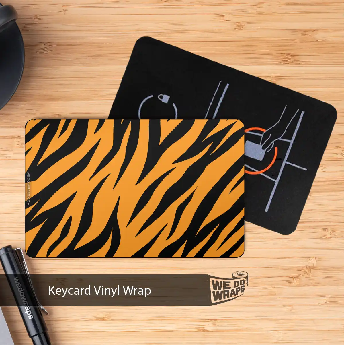 Bengal Tiger Fur | NFC Key Card Wrap