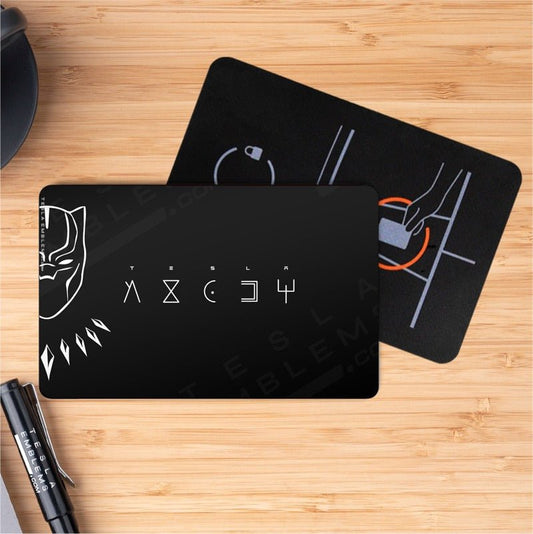 Black Panther Outline | NFC Key Card Wrap