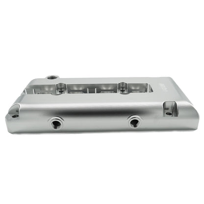 Billet B Series Vented Valve Cover Baffle B16 B18 AN10 For Honda Acura DOHC Vtec