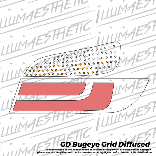 Subaru Impreza Bugeye Sedan (GD, 02-03) - Complete DIY Kit