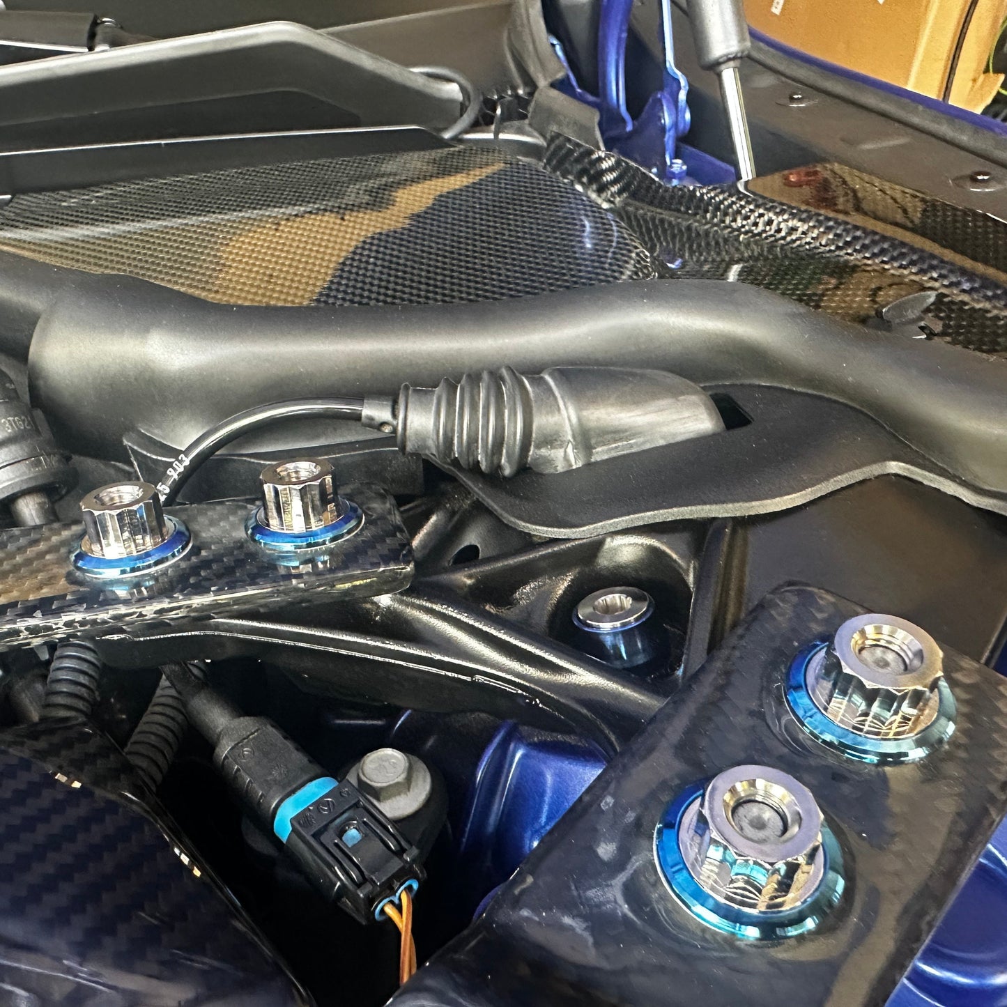 JDC Titanium Strut Brace Hardware Kit (BMW G8X M3/M4)