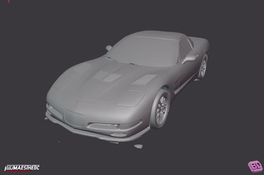Chevrolet Corvette C5 3D Scan (1997-2004)